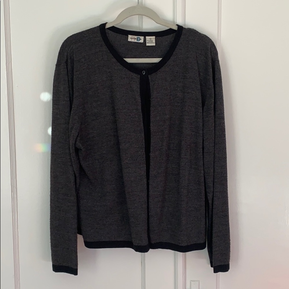 Dark Grey Cardigan